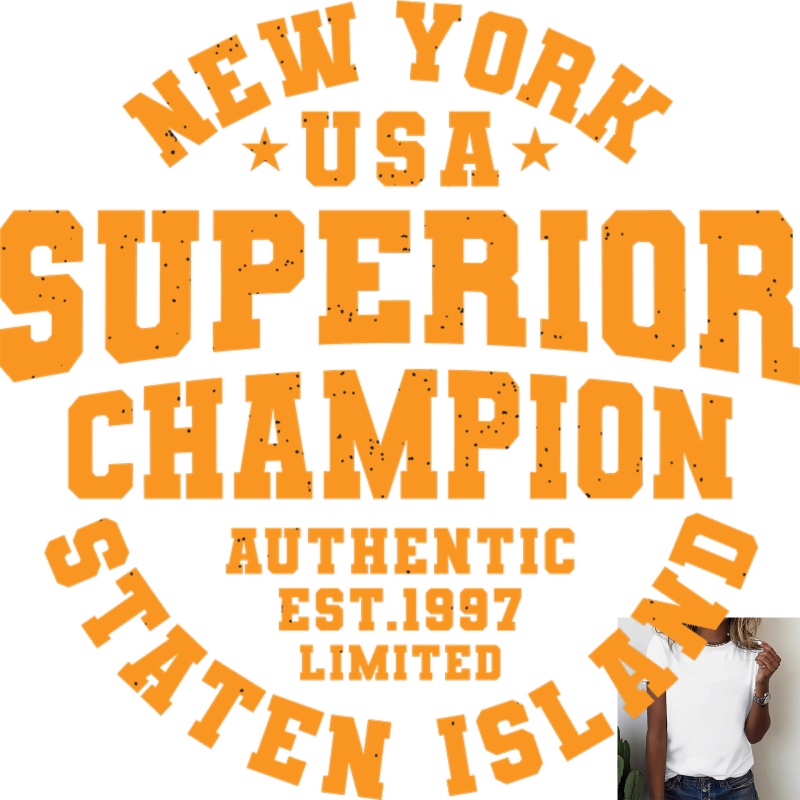 Street Style New York Fashion - Amerikanischer Retro-Aufkleber mit NEW YORK Schriftzug,