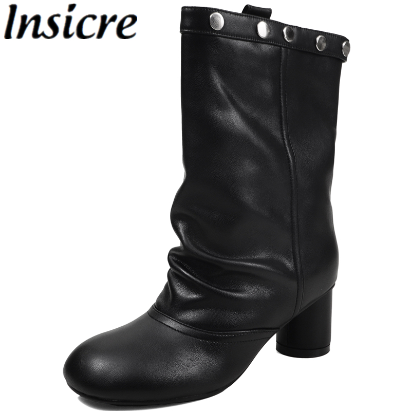 Street Fashion Winter 2026 - Insicre 2026 Neue Mode Damen Stiefeletten