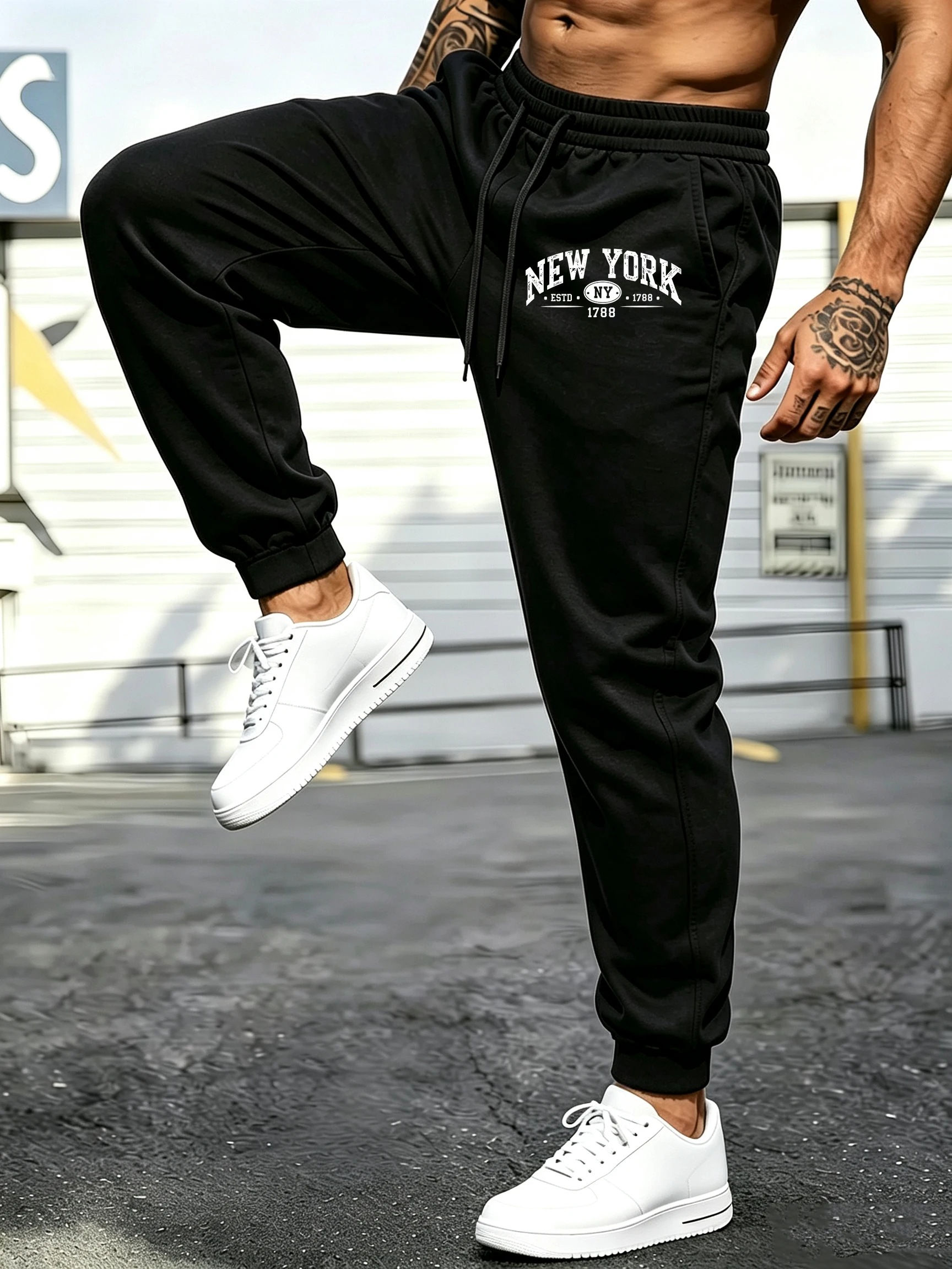 Street Style New York Fashion - Herren-Jogginghose, New Yorker Stil seit 1788,