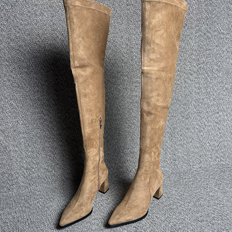 Winter Mode Spitz Frauen Lange – Street Fashion Rome Bewertung und Preis
