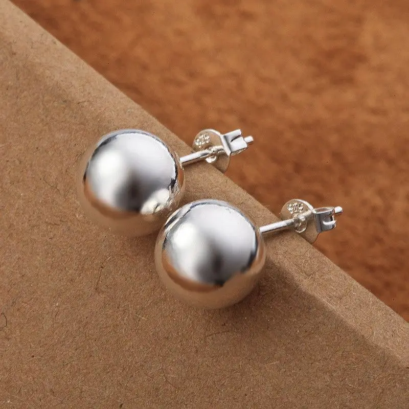 925 Sterling Silber klassische – Street Fashion Earrings Bewertung und Preis