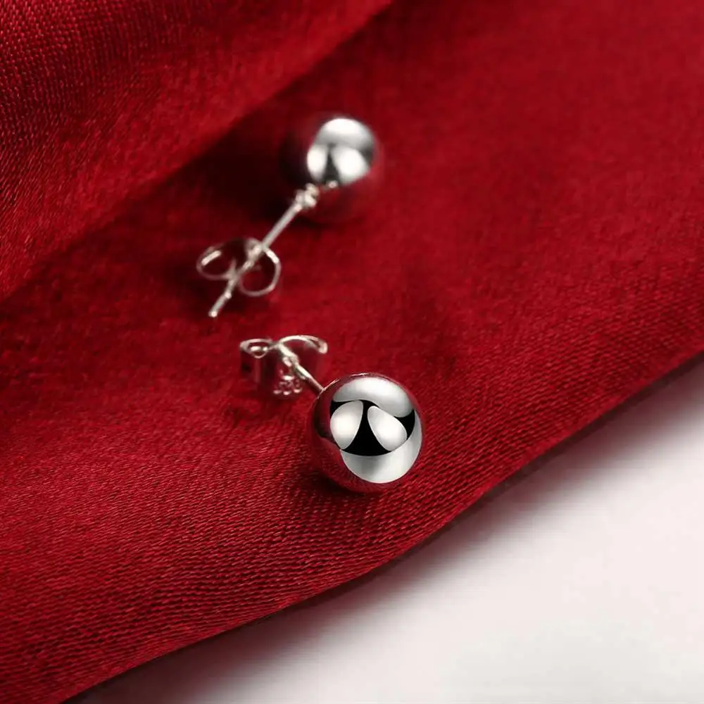 925 Sterling Silber klassische – Street Fashion Earrings Bewertung und Preis