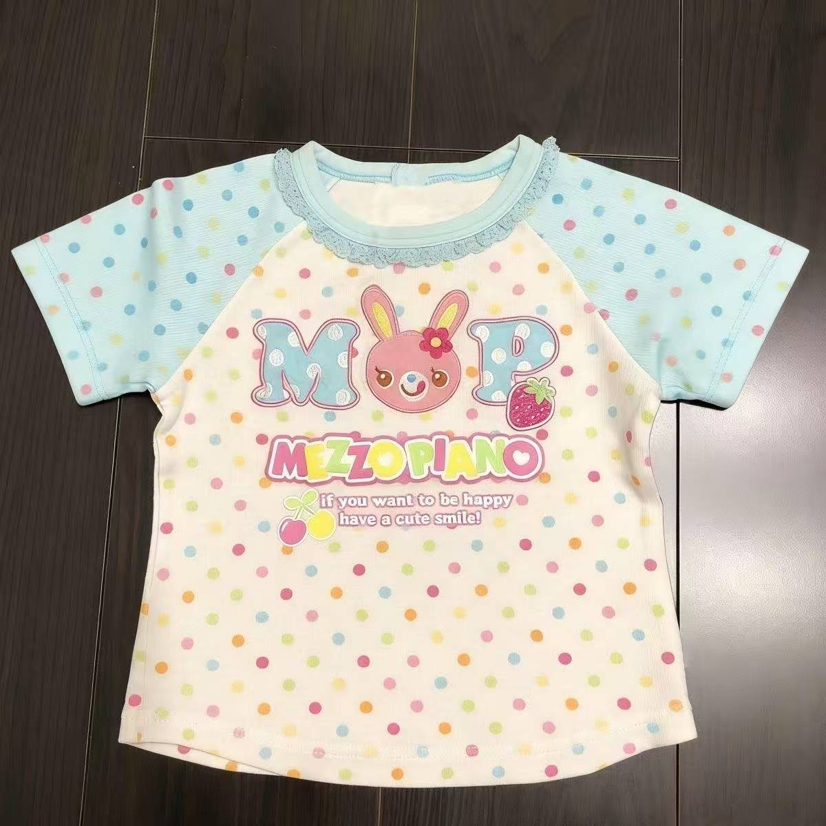 Vintage Kawaii Süße Kurzarm-T- – Street Fashion Us Bewertung und Preis