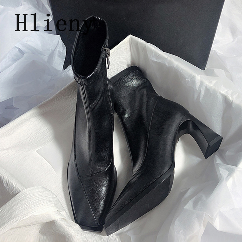 Hlieny Damen Stiefeletten, Mod – Street Fashion Lady Bewertung und Preis