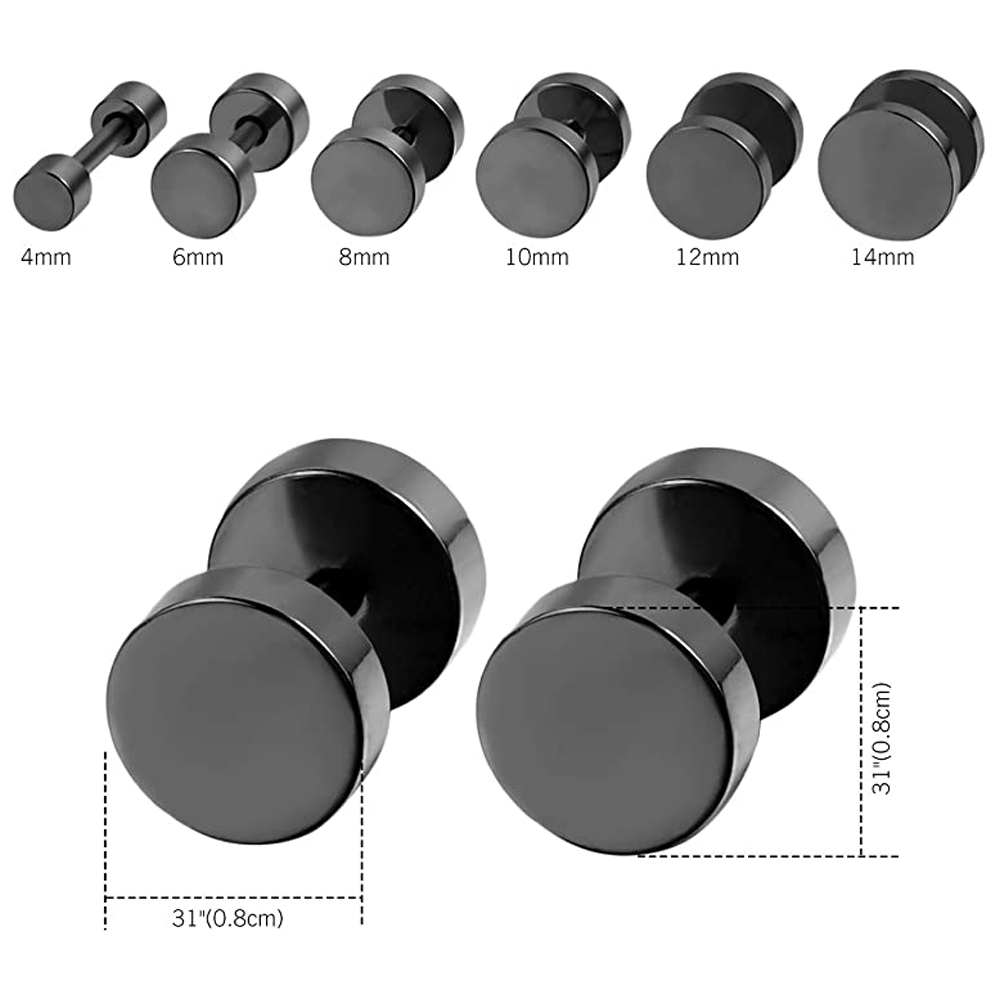 2-teilige Punk-Ohrstecker aus  – Street Fashion Earrings Bewertung und Preis