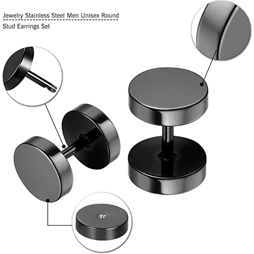2-teilige Punk-Ohrstecker aus  – Street Fashion Earrings Bewertung und Preis