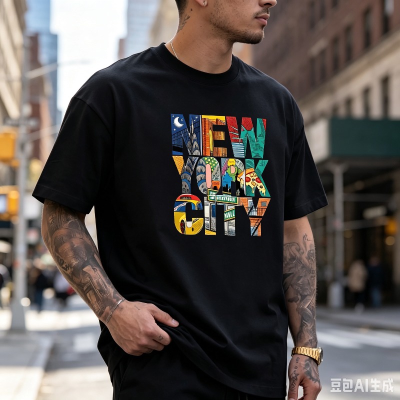 NEW YORK CITY Grafik-T-Shirt f – Street Style New York Fashion Bewertung und Preis