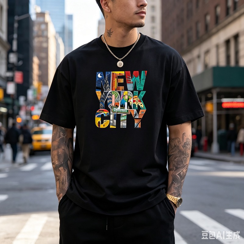 NEW YORK CITY Grafik-T-Shirt f – Street Style New York Fashion Bewertung und Preis
