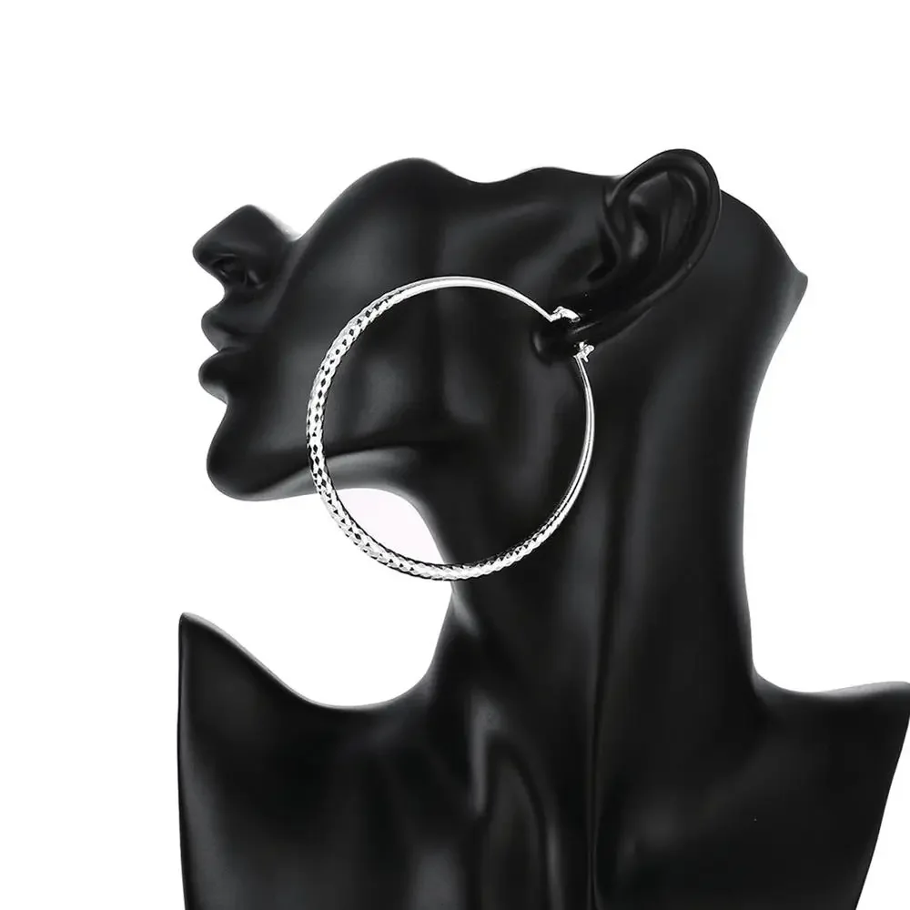 Trendige 925 Sterling Silber 7 – Street Fashion Earrings Bewertung und Preis