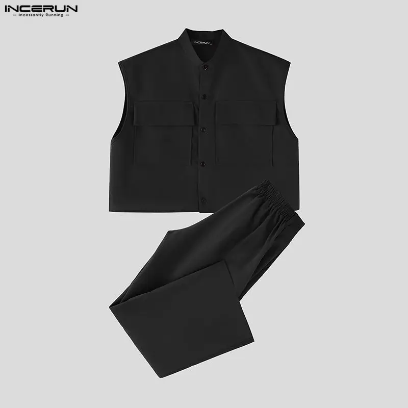 INCERUN Herren-Sets Einfarbige – Street Fashion Us Bewertung und Preis