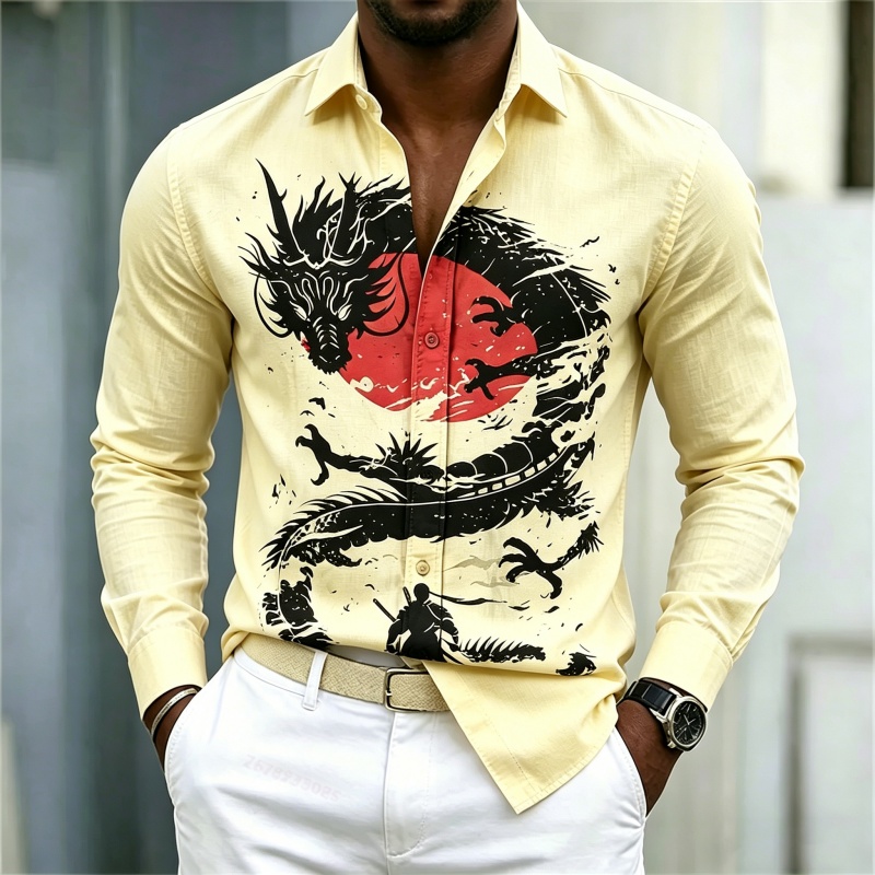 2026 Neues Herrenhemd Weiß Sch – Street Fashion Clothes Bewertung und Preis