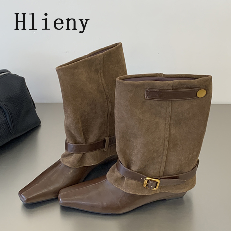 Hlieny Modedesigner Stiefelett – Street Fashion Lady Bewertung und Preis