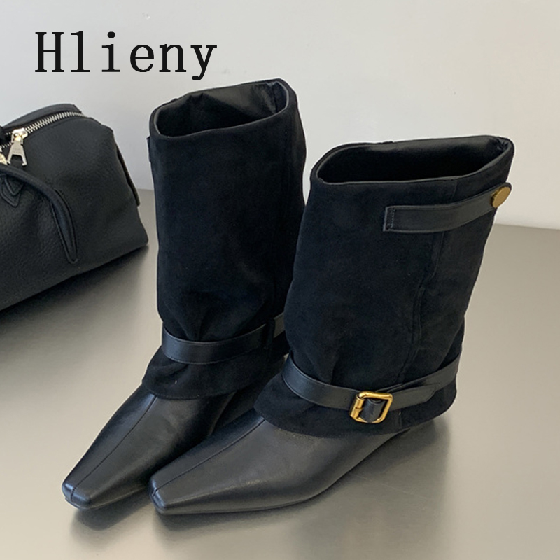 Hlieny Modedesigner Stiefelett – Street Fashion Lady Bewertung und Preis