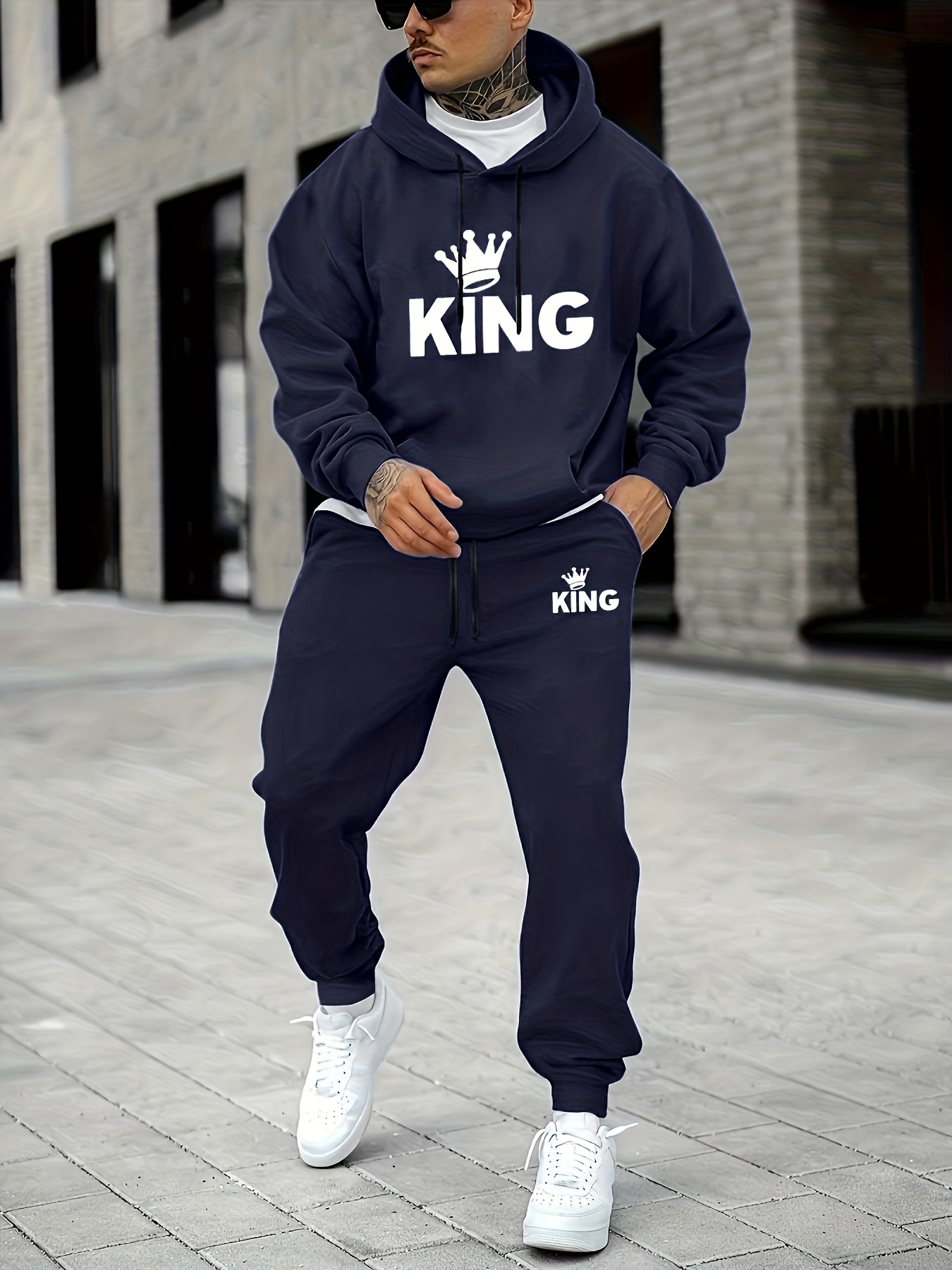 Herren-Trainingsanzug mit KING – Street Fashion Outfit Bewertung und Preis