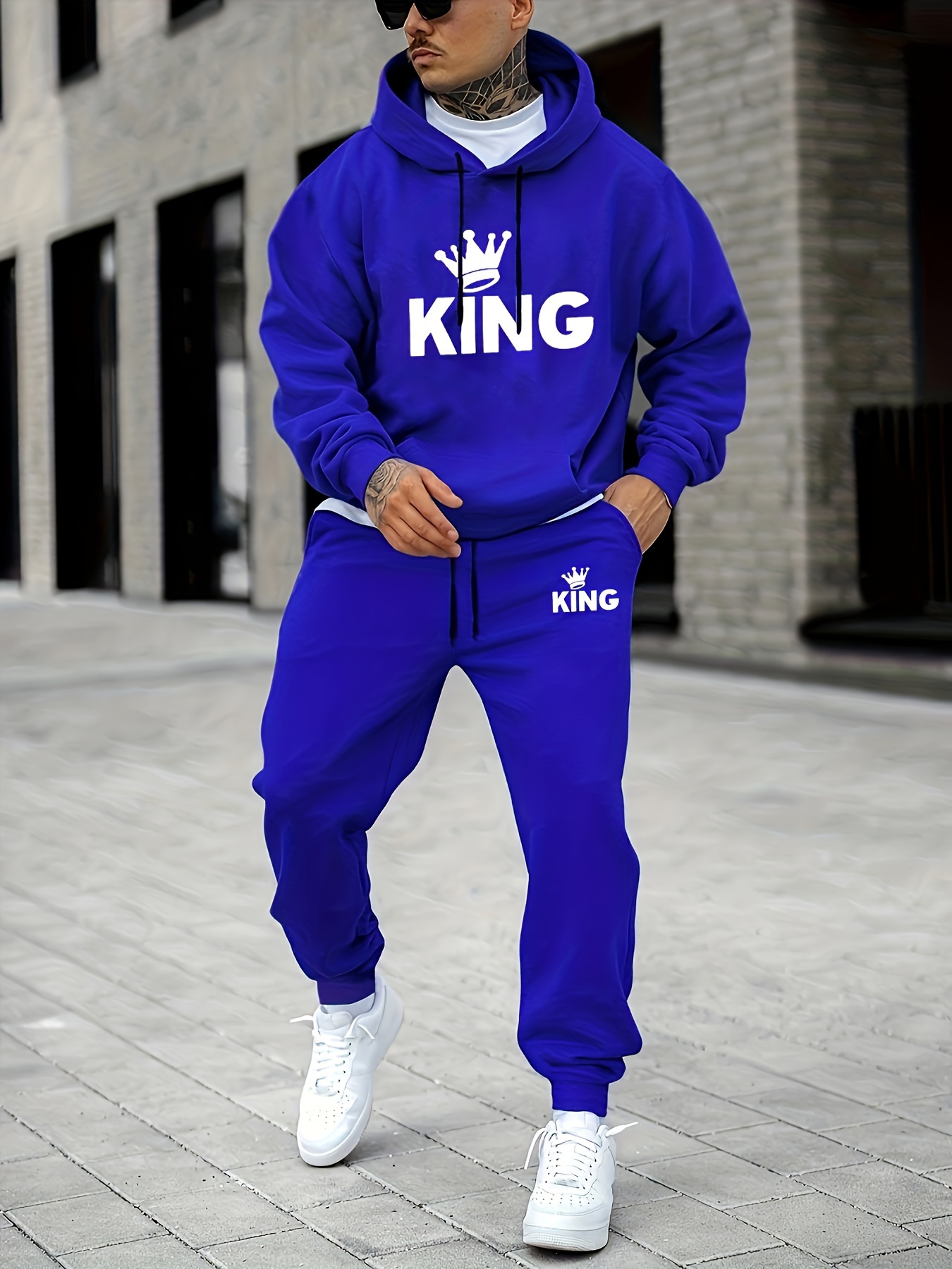 Herren-Trainingsanzug mit KING – Street Fashion Outfit Bewertung und Preis