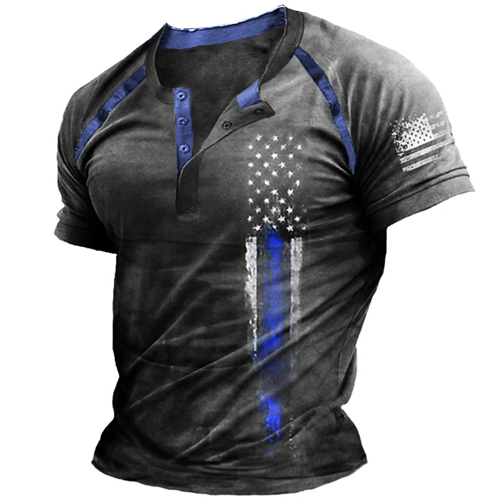 Lustiges 3D-amerikanische-Flag – Street Fashion Clothes Bewertung und Preis