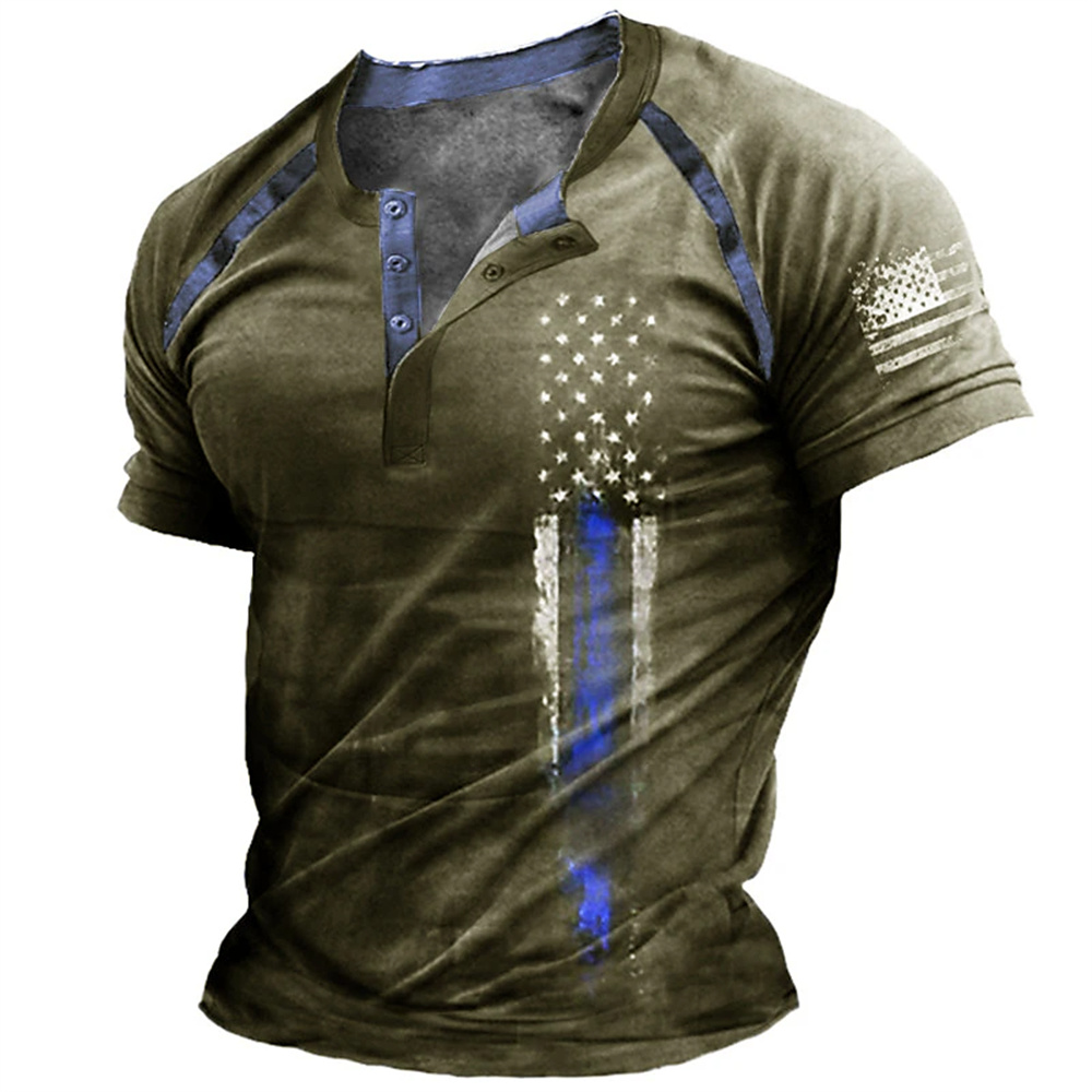 Lustiges 3D-amerikanische-Flag – Street Fashion Clothes Bewertung und Preis