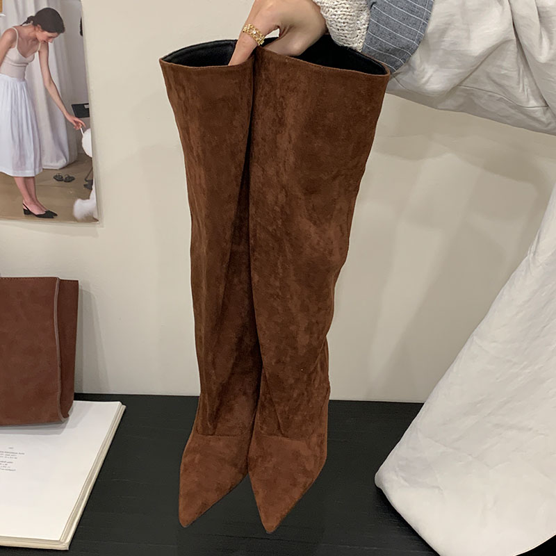 Herbst-Winter-Mode Kniehohe St – Street Fashion Lady Bewertung und Preis