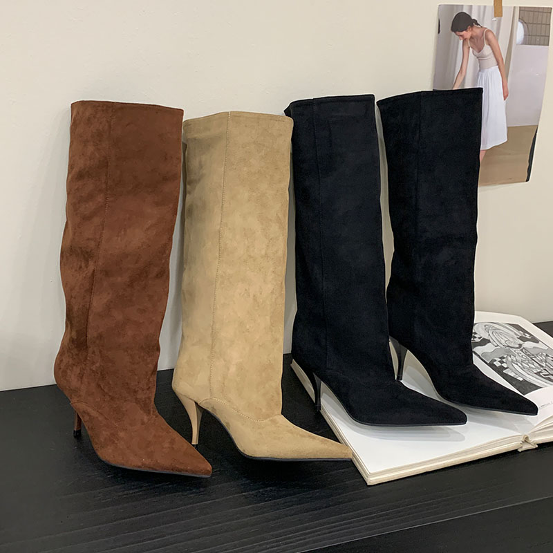 Herbst-Winter-Mode Kniehohe St – Street Fashion Lady Bewertung und Preis
