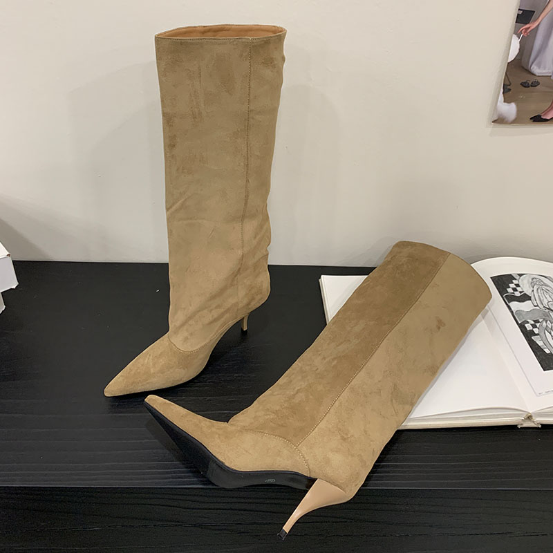 Herbst-Winter-Mode Kniehohe St – Street Fashion Lady Bewertung und Preis