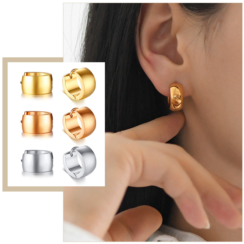 Minimalistische Creolen für Fr – Street Fashion Earrings Bewertung und Preis