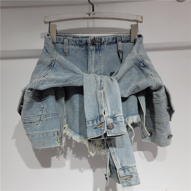 Denim-Shorts für Damen, Vintag – Street Fashion Denim Bewertung und Preis