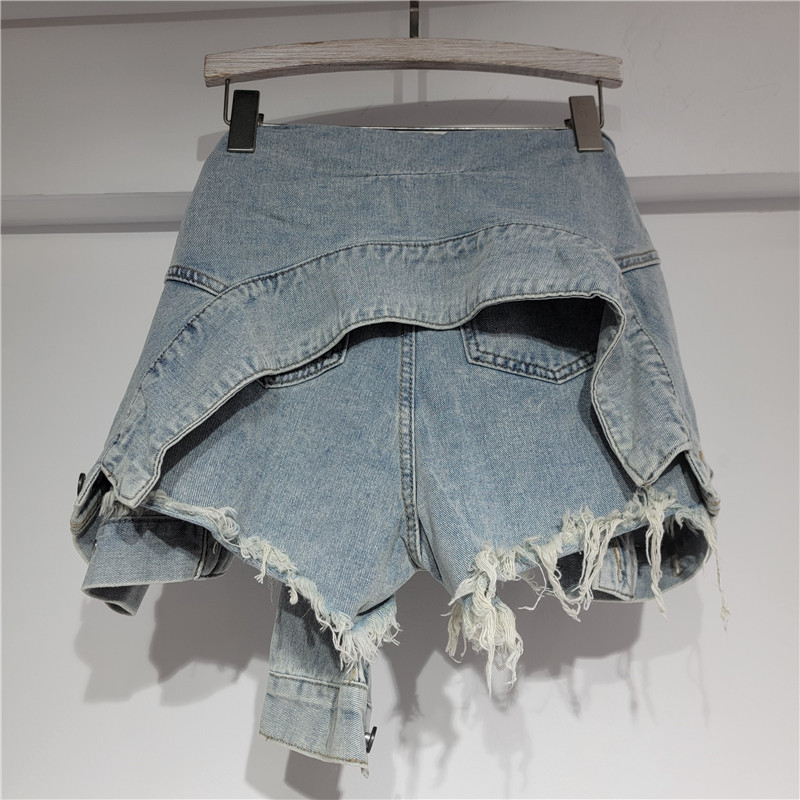 Denim-Shorts für Damen, Vintag – Street Fashion Denim Bewertung und Preis