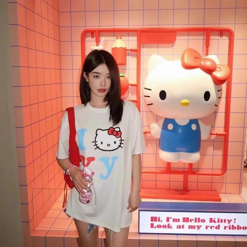 Kurzärmeliges Sanrio Sommer Re – Street Fashion Us Bewertung und Preis