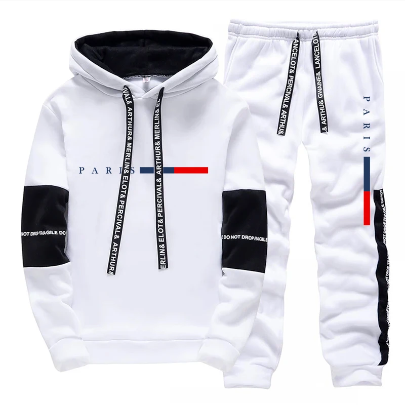 Herren-Set/Hoodie/Hose Paris F – Street Fashion Us Bewertung und Preis