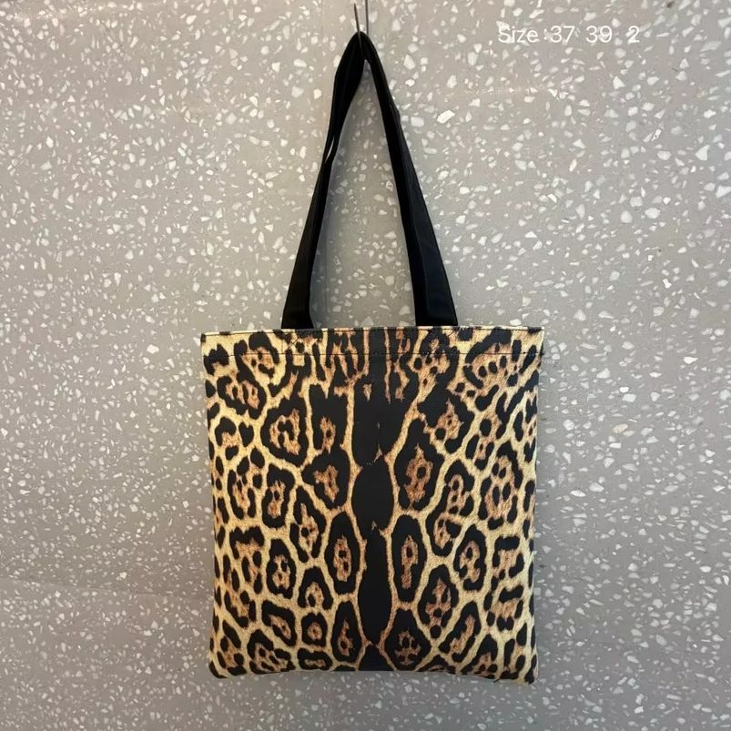 Sommer Mode Retro Leopardenmus – Tote Bag Canvas Print Bewertung und Preis